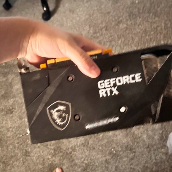 MSI NVIDIA GeForce RTX 3060 Ti Ventus 2X 8GB OCV1 LHR GDDR6 Graphics Card - Picture 3 of 6